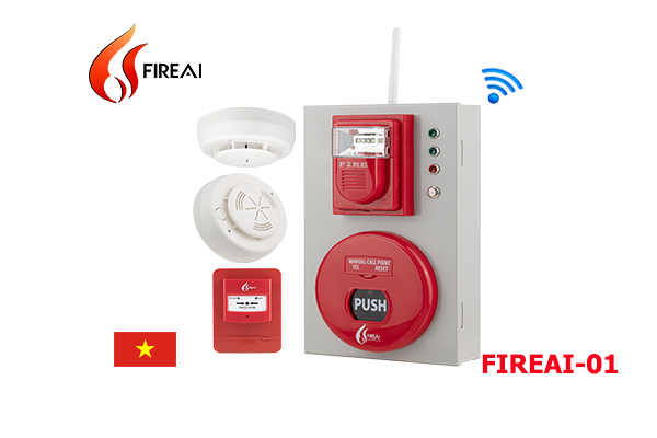 Gói Báo Cháy Không Dây Cho Cơ Sở Kinh Doanh Nhỏ